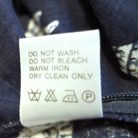 High Rise Golf Shorts with Blue and White Marine Theme - Picture 5 of 8